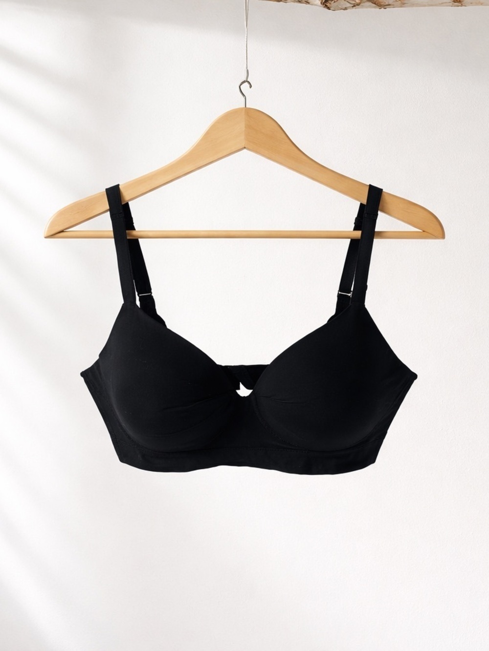 Essentials Elegant Black Bra | Designed in USA | Womens Basic